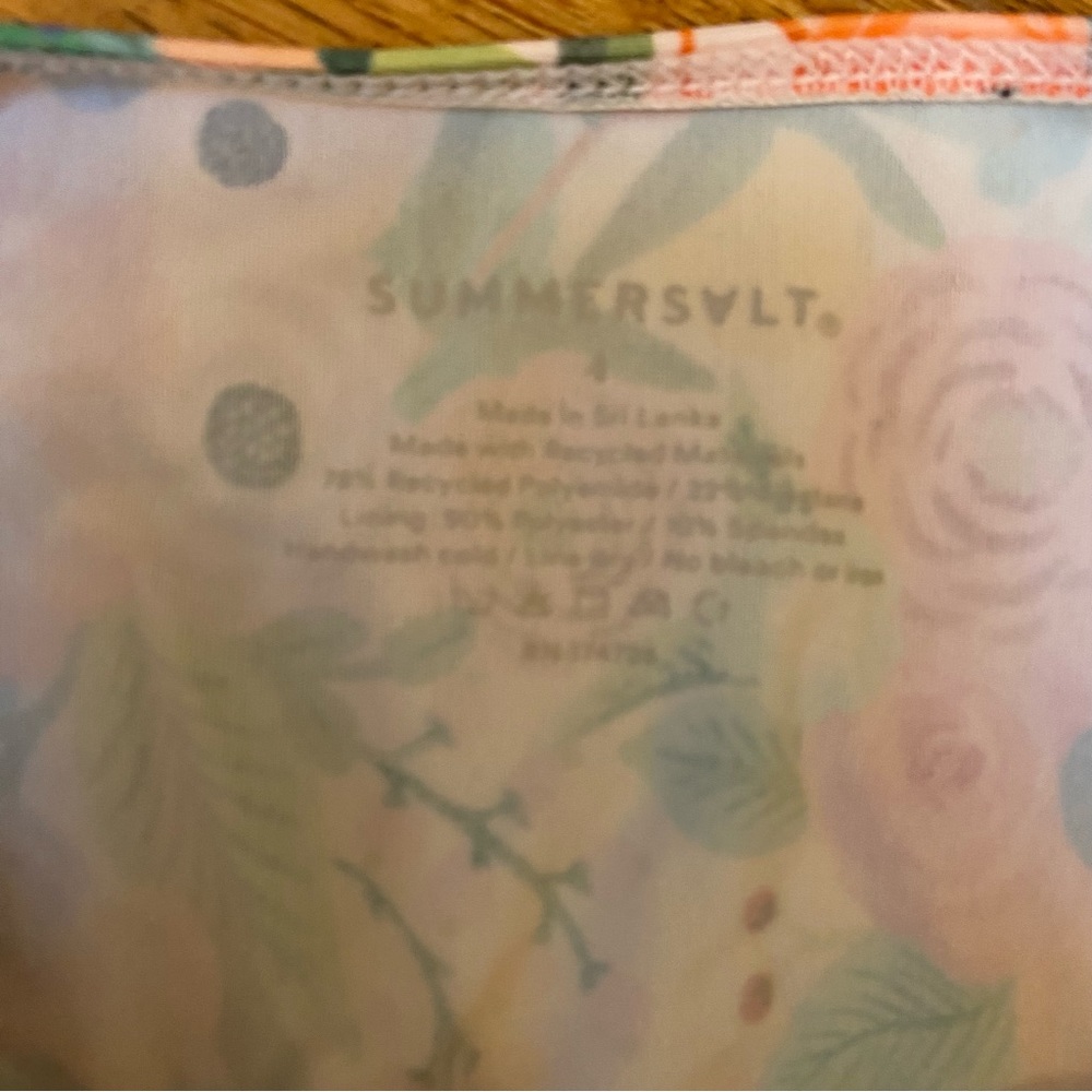 Summersalt Ruffle High Leg High Rise Bikini Bottom - Picture 2 of 2